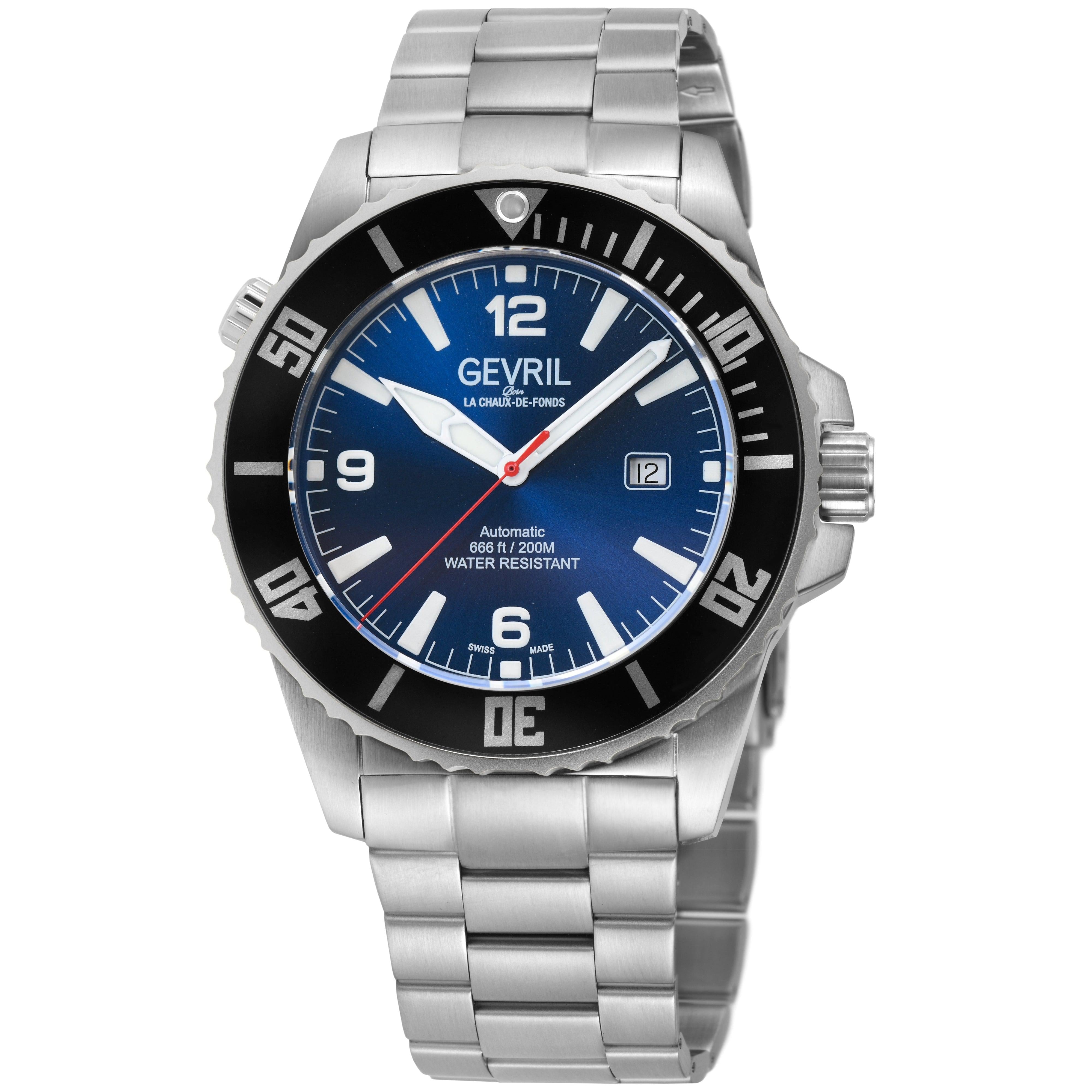 Gevril Canal Street Bold Automatic Diver