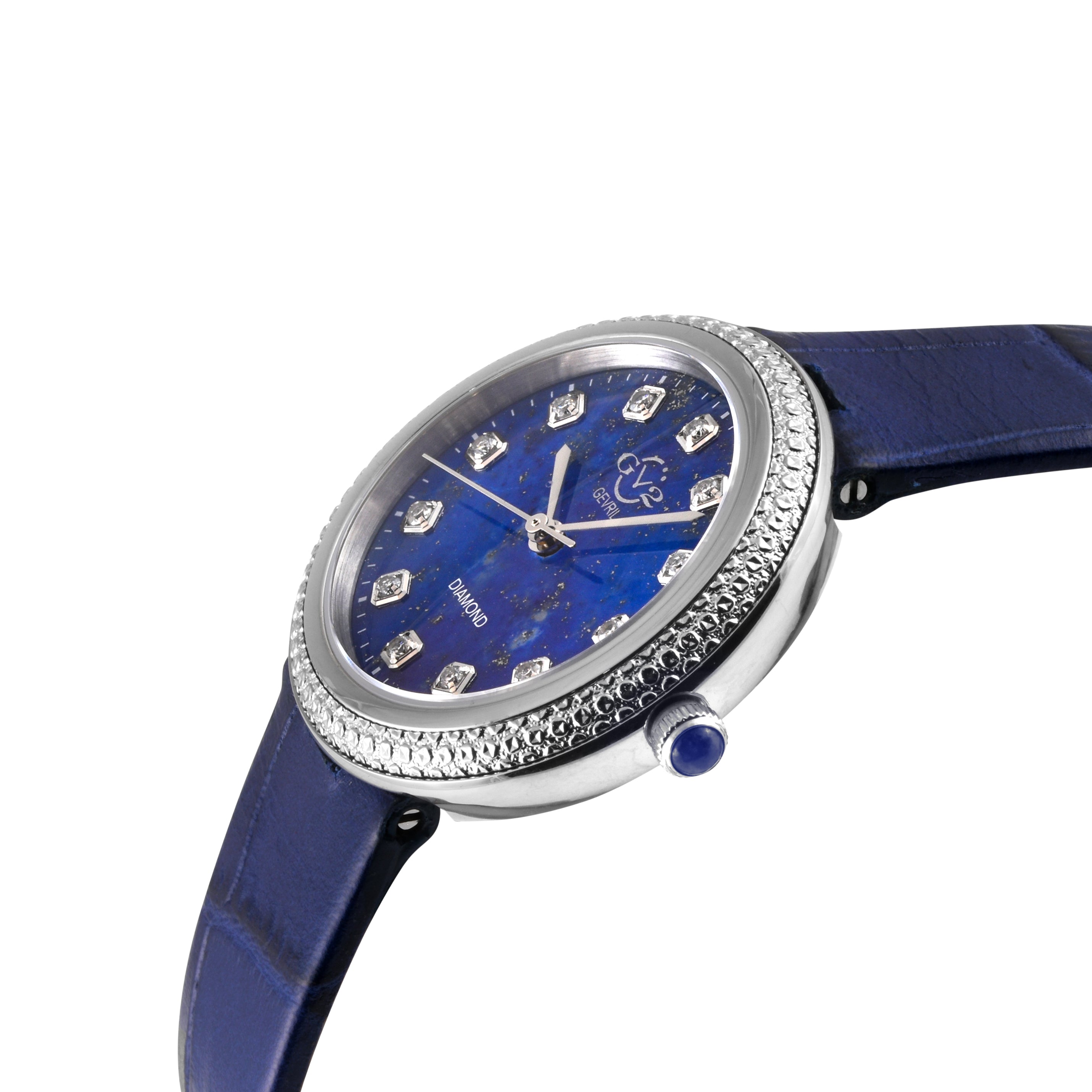 Diamond cheap blue watches