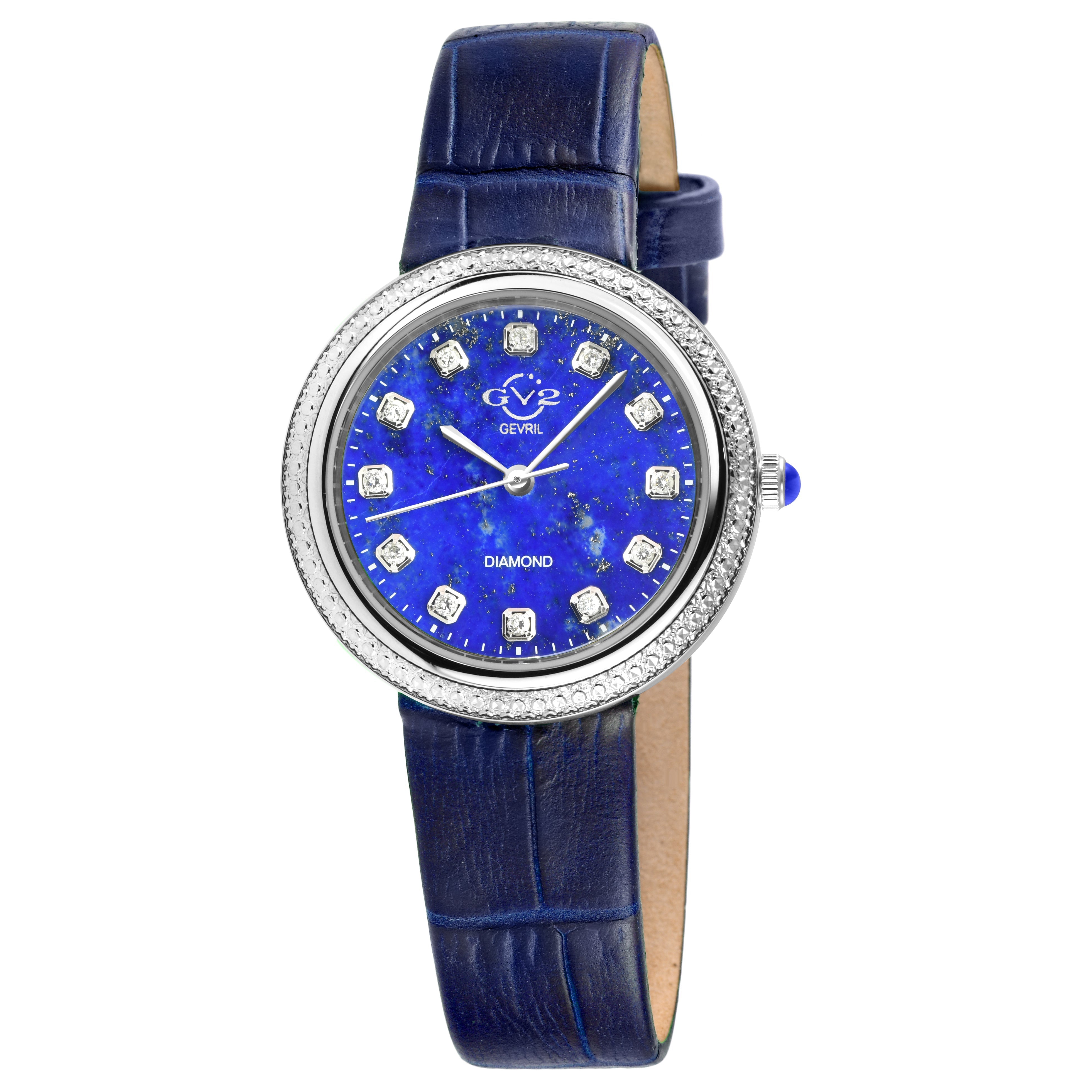 Blue discount diamond watch