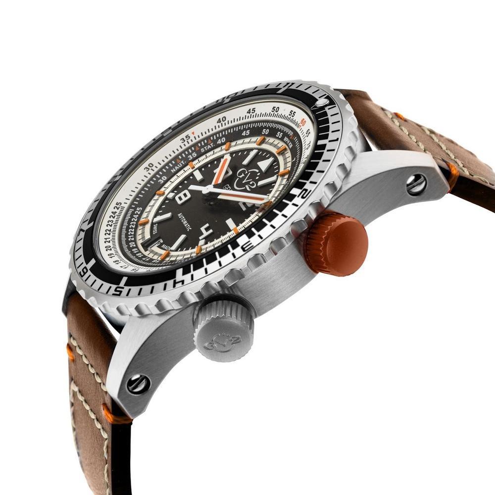 Gevril-Luxury-Swiss-Watches-GV2 Contasecondi - Unidirectional Bezel-3506S