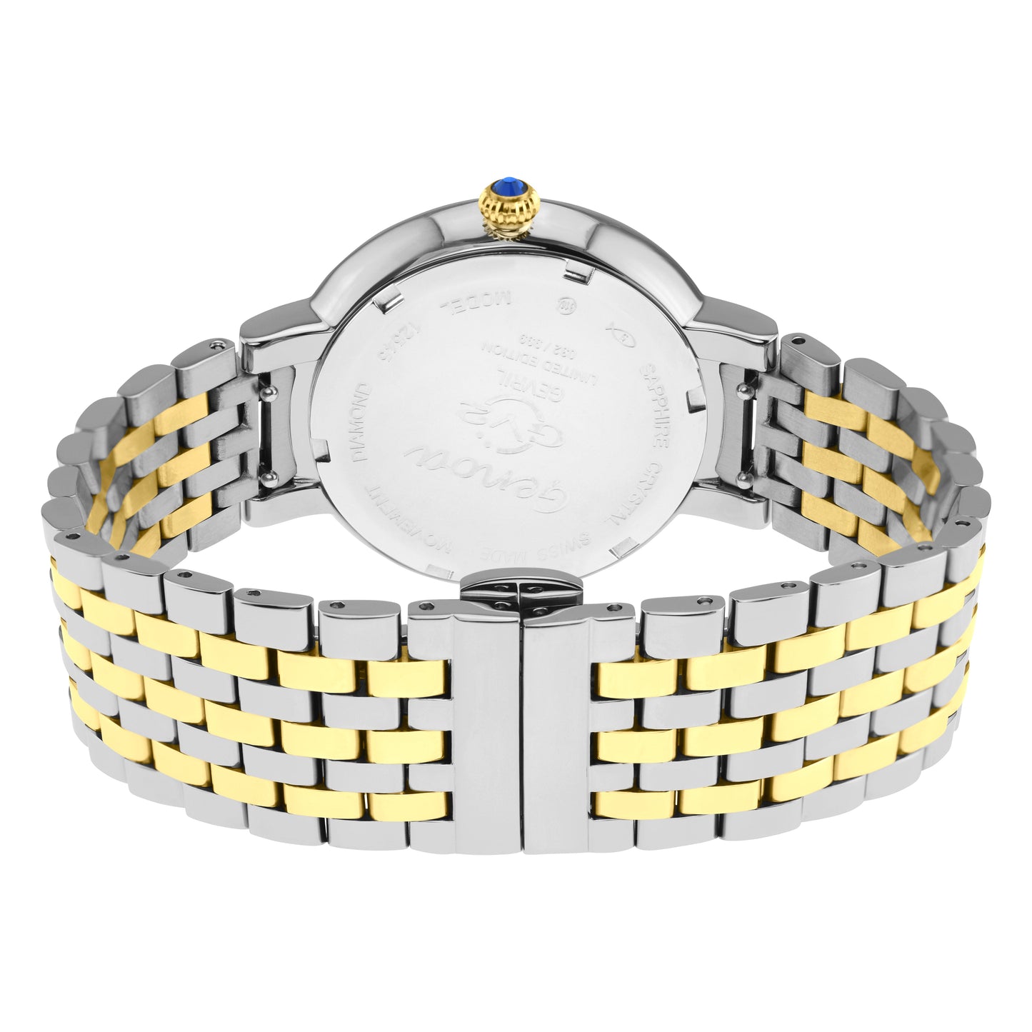 Gevril-Luxury-Swiss-Watches-GV2 Genoa Diamond - Moon Phase-12545B