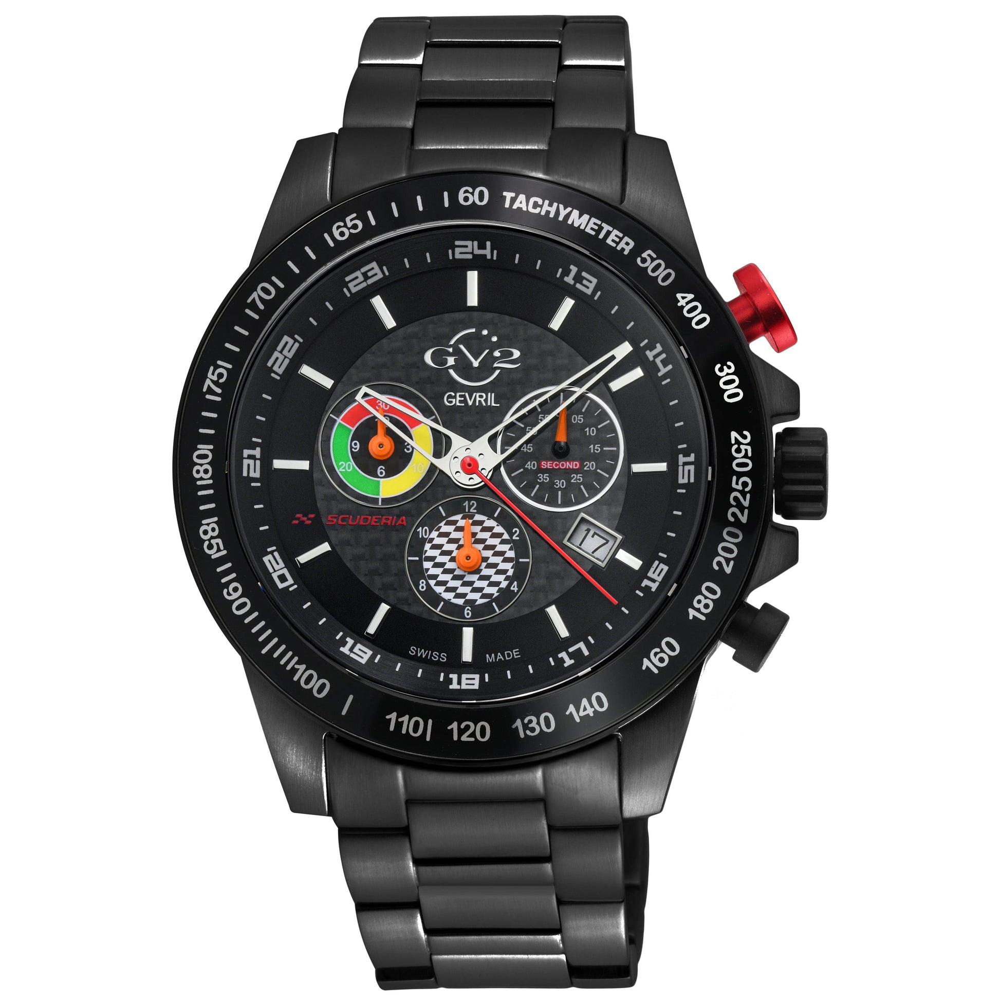 Gevril-Luxury-Swiss-Watches-GV2 Scuderia - Chronograph-