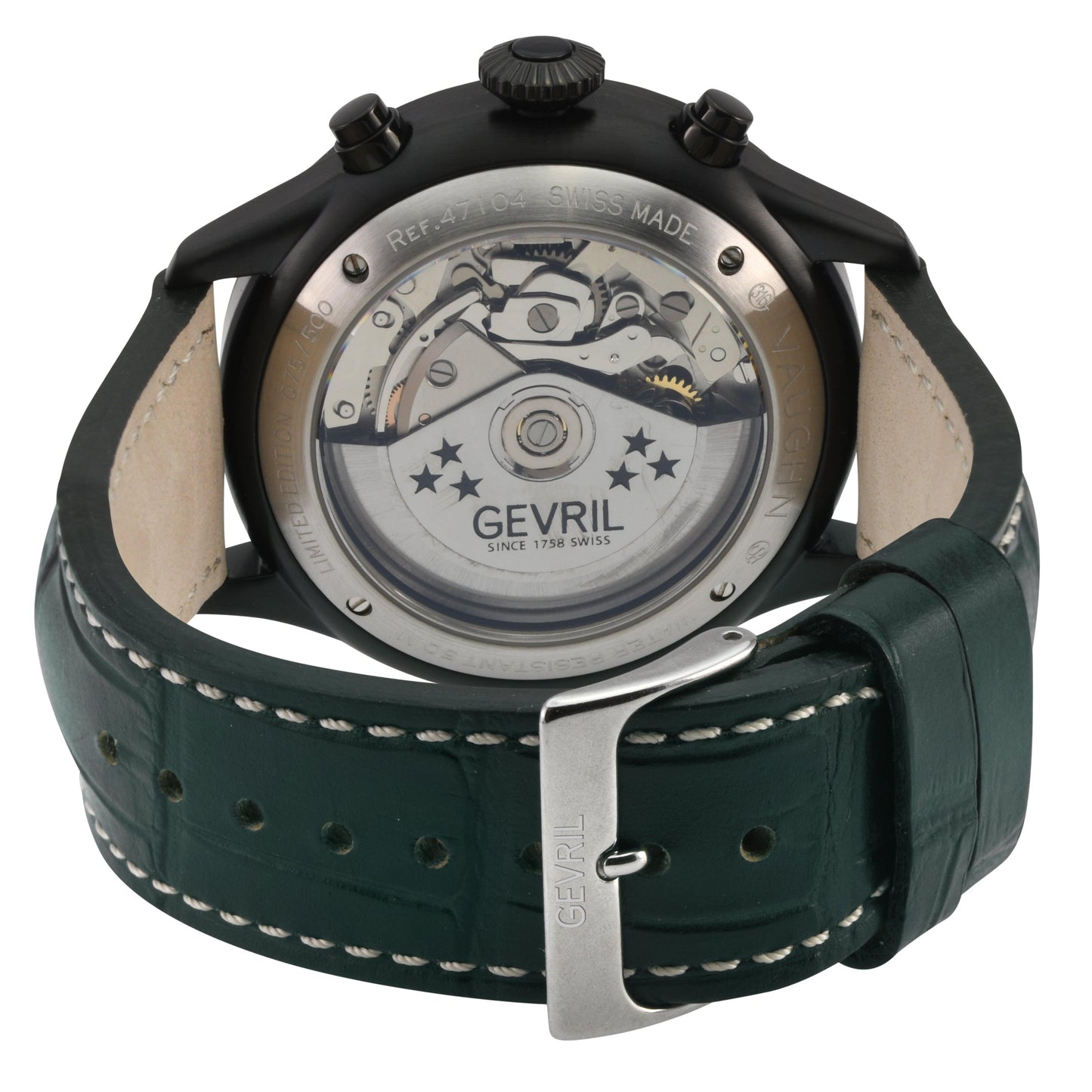 Gevril-Luxury-Swiss-Watches-Gevril Vaughn Chronograph - Pilot-